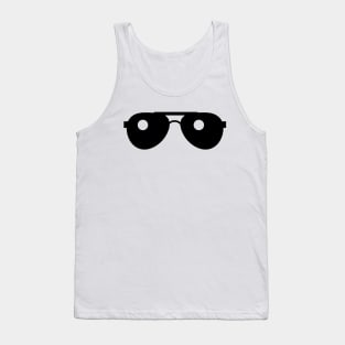 Cool sunglasses serif Tank Top